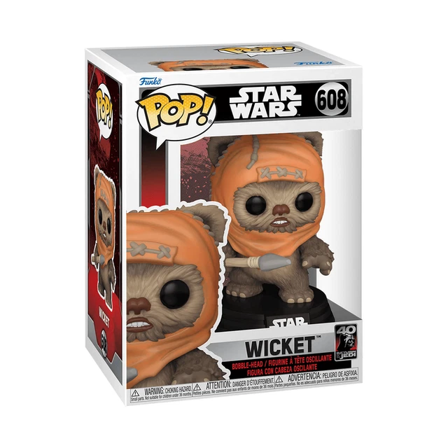 Funko POP! Star Wars: Episode VI: Return of the Jedi - Wicket #608 Vinyl Figure