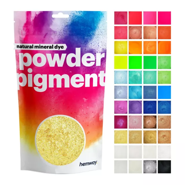 Pearl Pigment Powder Natural Mineral Ultra-Sparkle Metallic Epoxy Resin DYE