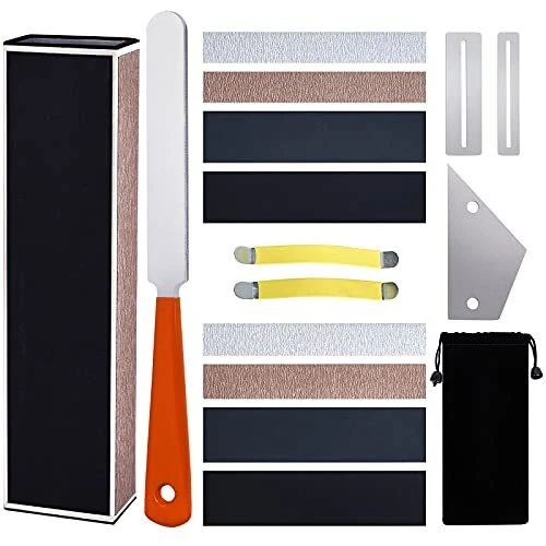 Guitar Luthier Tool Set Guitar Fret Crowning File, Fret