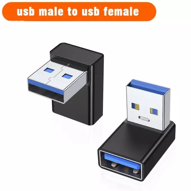 Adattatore USB 3.0 tipo C da maschio a tipo C connettore trasferimento NUOVO R0M3