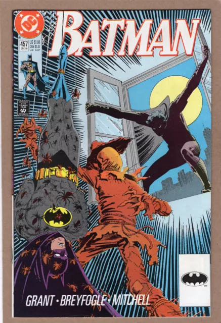 BATMAN #457 NM 1st Tim Drake as Robin; Scarecrow app 1990 DC Comics c1