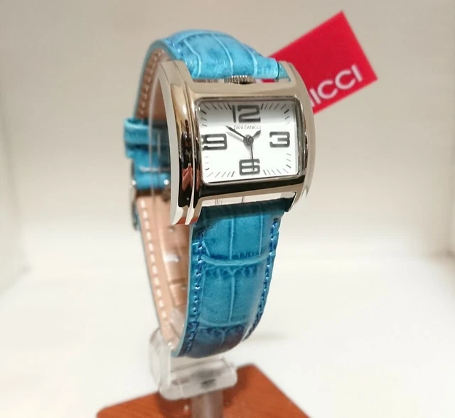 Ensemble montre verte + bracelet Dani - Argenté