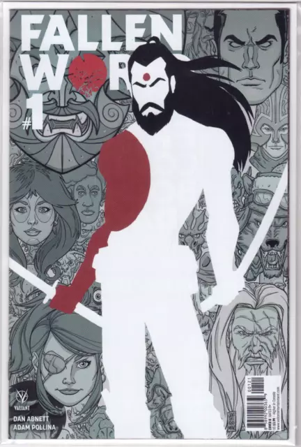 FALLEN WORLD #1 Valiant AJ Jothikumar VARIANT Cover B Rai Bloodshot Comic NM+ 🔥