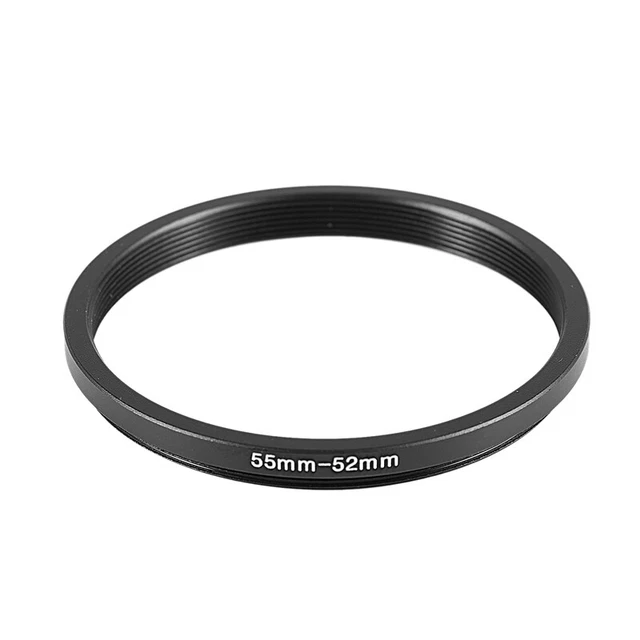 55 mm-52 mm 55 mm per 52 mm Nero  anello adattatore per la macchina fotograficU2