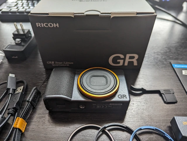 Ricoh GR III Street Edition Digital Camera - Metallic Gray 5
