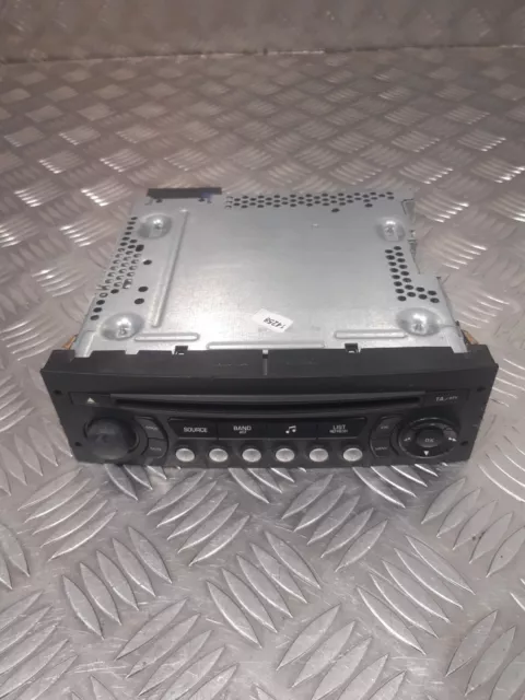 2010 Citroen C4 Radio Stereo Cd Player Head Unit 96662670Xt