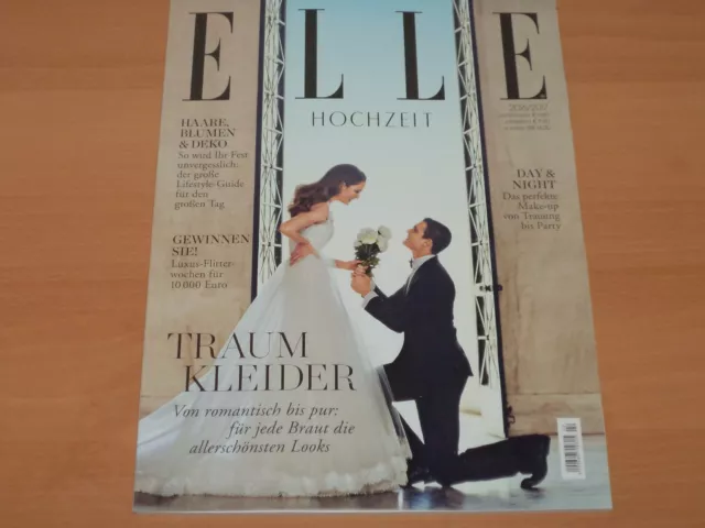 ELLE HOCHZEIT TRAUM KLEIDER Ausgabe 2016/2017 NEUWERTIG!