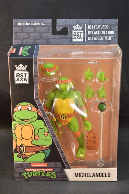 Peluche Tartarughe Ninja – Michelangelo (Mike) – Figurine En Peluche – Occasion – Pour Collection Ou Jeu