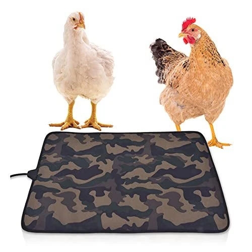 Chicken Coop Heater Pad Outdoor Pet Cage Warmer Thermo Heating Pads for Chick...