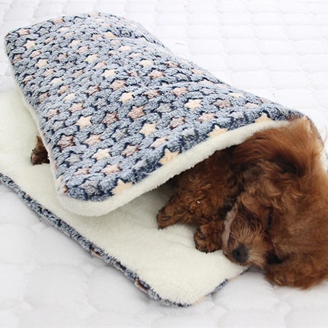 Pet Dog Bed Mat Self Warming Soft Flannel Pad Blanket Cat Bed Cushion Washable 5