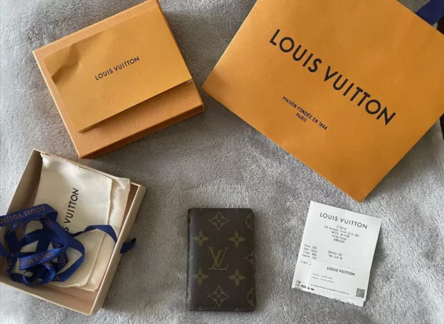Replica Louis Vuitton Pocket Organizer Monogram Macassar M60111 Fake Sale