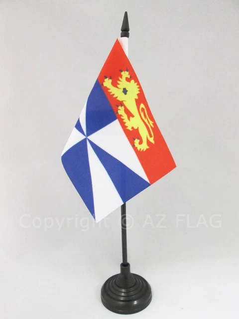 Drapeau De Table Val-de-Marne - 10x15 Cm, Hampe Plastique Noir (AZ FLAG)