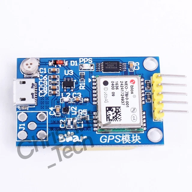GPS Module Neo 6m Satellite Positioning 51 MCU Stm32 Compatible Arduino In Pakistan - Foto 6