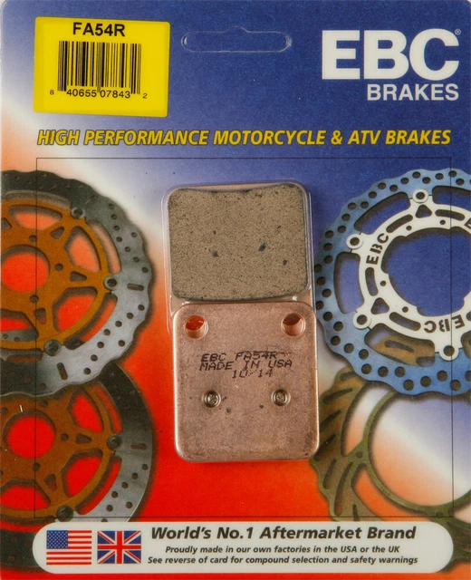 EBC R Series Long Life Sintered Brake Pads FA54R