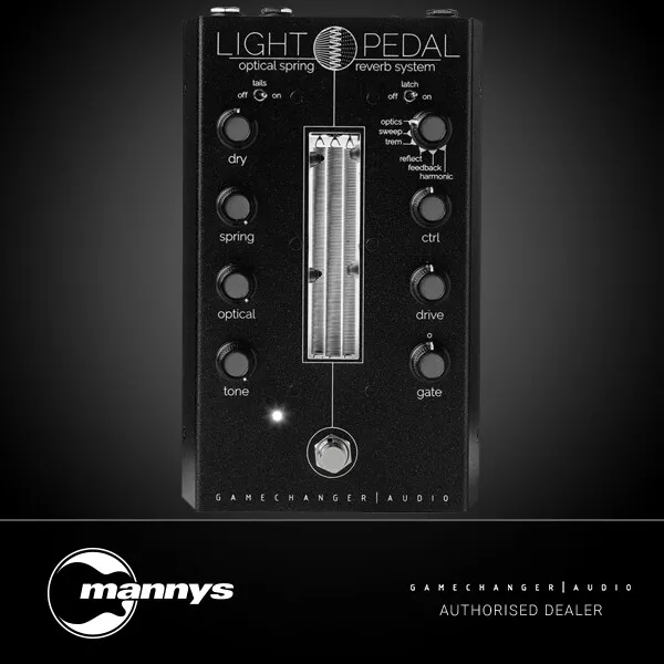 Gamechanger Light Pedal Optical Spring Reverb System