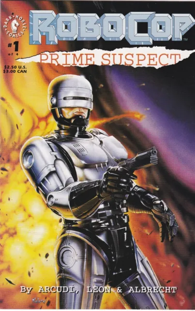 RoboCop: Prime Suspect #1: Dark Horse Comics (1992)  VF/NM  9.0