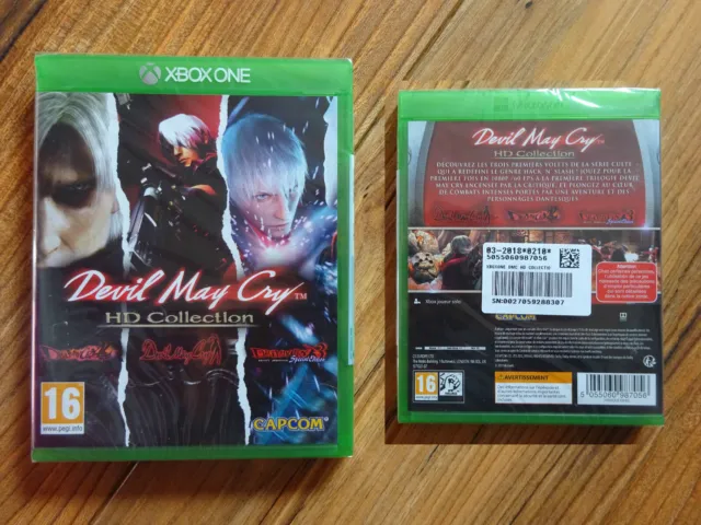 devil may cry hd collection jeu xbox one capcom neuf blister