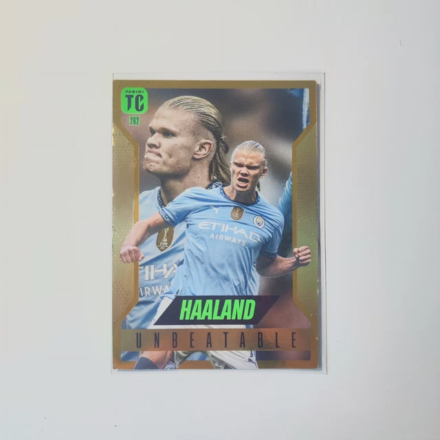 PANINI TOP CLASS 2025 Erling Haaland Unbeatable Bright Gold Parallel panini-top-class-2025-erling-haaland-unbeatable-bright-gold-parallel