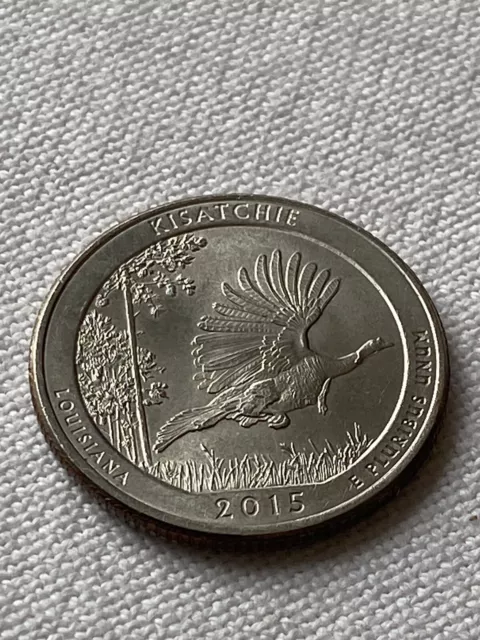 Usa Quarter Dollar 2015 Louisiana P UNC