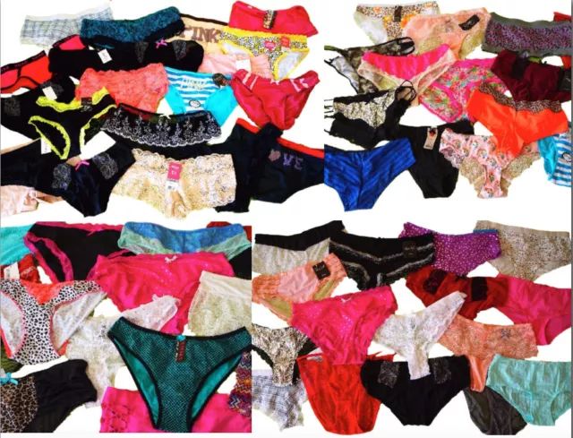 WHOLESALE LOT 20 50 100 pcs Women Thongs G-strings Panties Underwear New  O/S S M $5.95 - PicClick