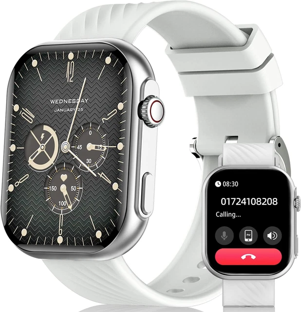 Smartwatch, 2.01" Orologio Intelligente Uomo Donna Con Effettua E Rispondi Alle