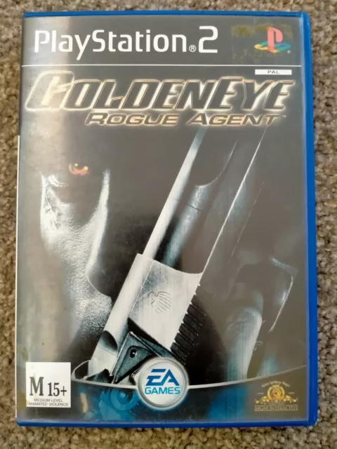 GOLDENEYE ROGUE AGENT PS2 Playstation 2 Game + Manual PAL $19.95