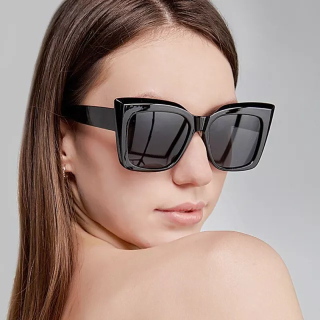 Gafas de Sol para Hombre Mujer Lentes Oscuros de Gran Tamaño Moda