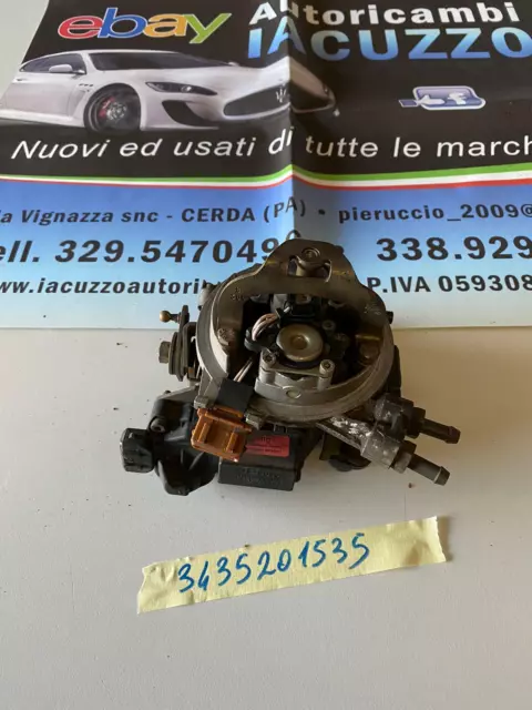 Monoiniettore Corpofarfallato Fiat Uno 1400 Codice 3435201535