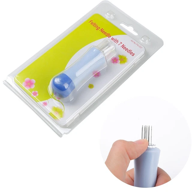 High Quality Felting Needle Set 7 Different Needles for DIY Felt Crafts