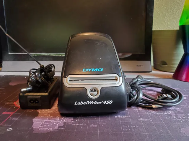 Dymo LabelWriter 450 Thermal Label Printer - Black (1750110) Used