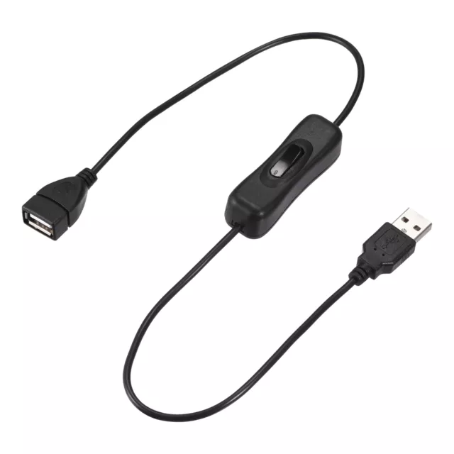 USB Câble ON/Off Interrupteur Mâle à Female 50cm pour LED Bureau Bande Set2