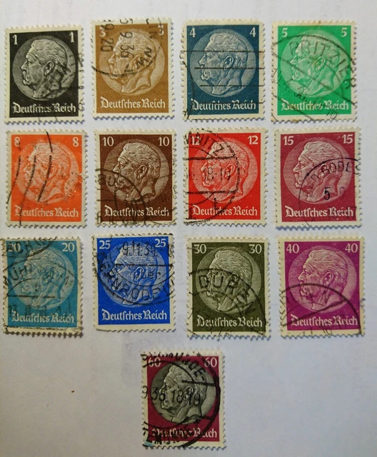 Prophila Collection Lorraine – 3 Timbres Frais MNH 1940 Hindenburg – Collection Philatélie