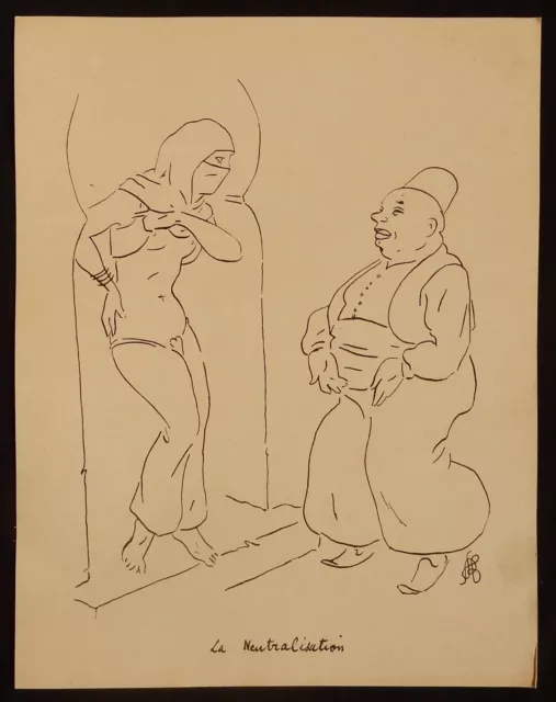 n°113) Gravure 1940 "INSTRUCTION GÉNÉRALE SUR LE TIR" -> "La neutralisation."