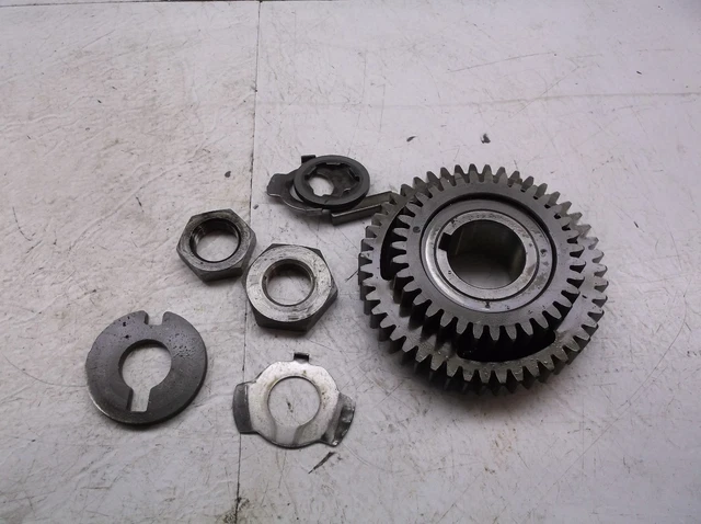 81 Yamaha Virago 750 Manivelle Manche Gear Avec Écrou Nice XV750 OEM T2