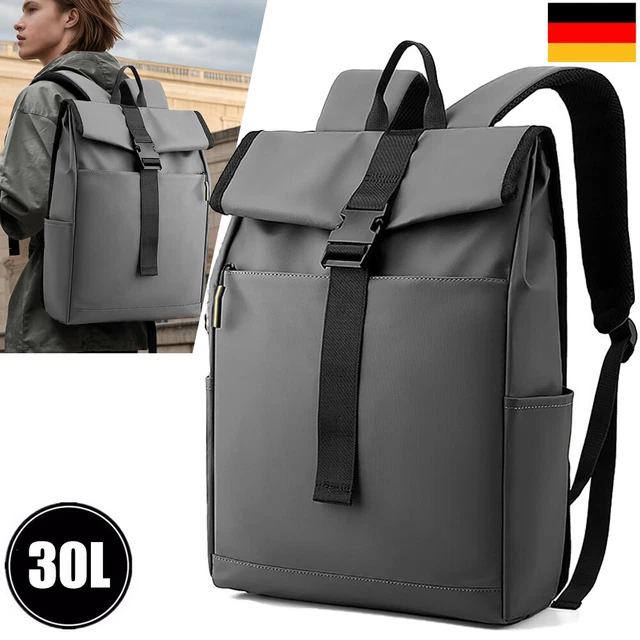 Rucksack Mit Vielen Fächern BAIGIO Laptop-Rucksack Wasserdicht – 36-45 Liter, Für Herren & Damen, Arbeit & Freizeit Unisex Rucksack