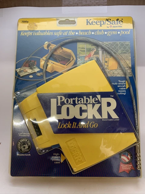 SENTRY ~Portable Locker Combination Lock' Cable - School Beach College