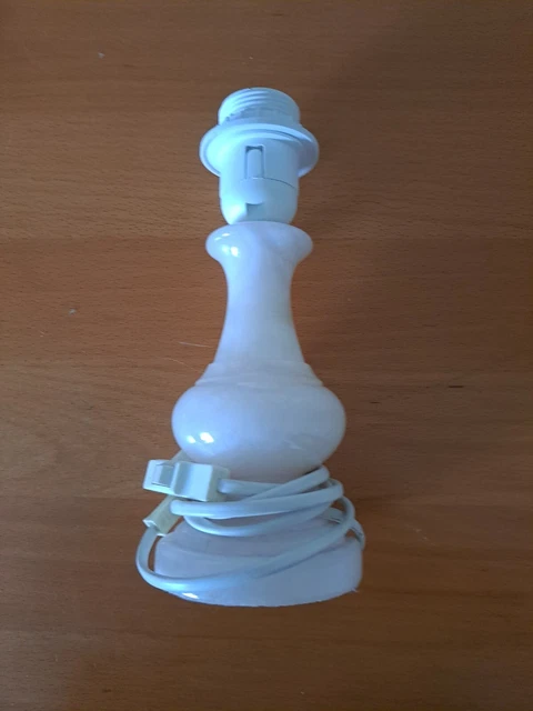 Lampe de table marbre rose Style anglais '50 - '70 Vintage | €49