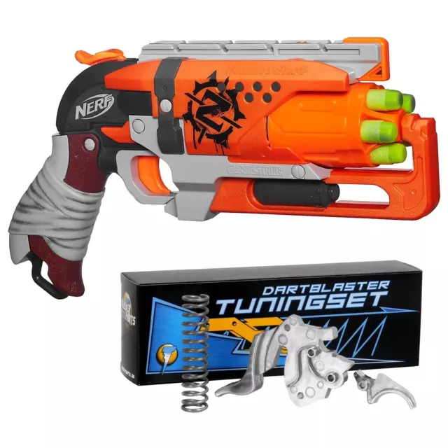 NERF - Zombie Strike Hammershot inkl. Blasterparts - Tuning-Full-Metal-Set -