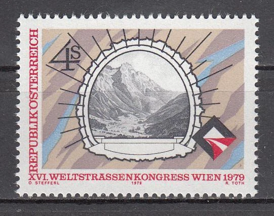 Österreich 1979 - MiNr 1619 - Weltstraßenkongreß Wien
