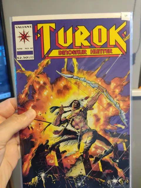 Turok: Dinosaur Hunter #10 - Vol 1 - April 1994 - Valiant  Comics