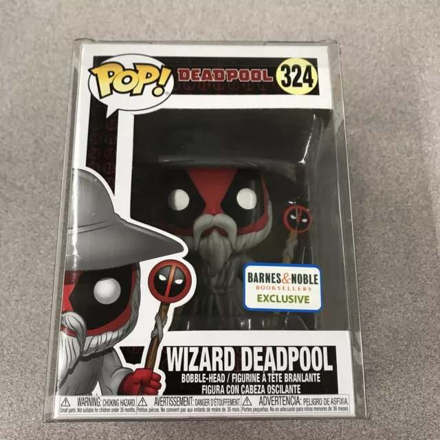 Funko POP! Marvel Wizard Deadpool #324 Barnes & Noble Exclusive