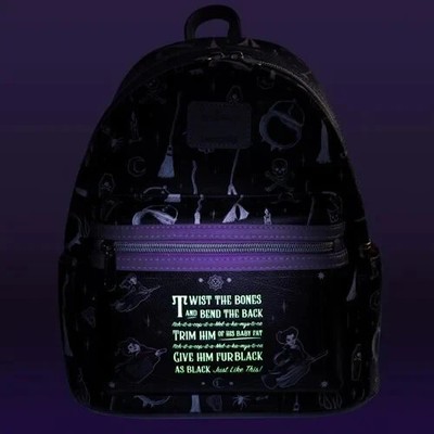 disney hocus pocus binx plush cosplay mini backpack
