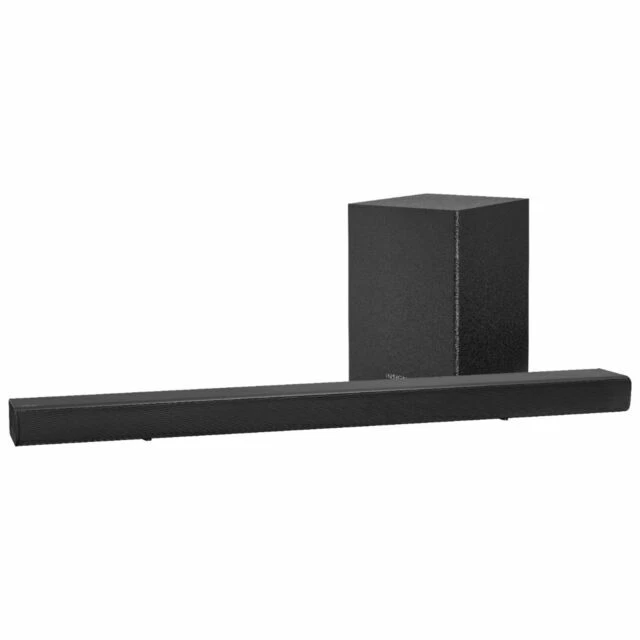 INSIGNIA 2.1CHANNEL 80W Soundbar System with Wireless Subwoofer