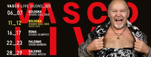 DUE BIGLIETTI  concerto Vasco Rossi - Prato GOLD - 29/06/2023 Salerno