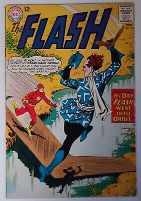 The Flash #148 (Dc 1964) Silver Age! Est~Fine+(6.5) Grade Captain Boomerang App!