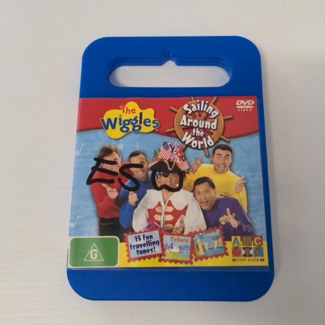 THE WIGGLES SAILING Around The World DVD PAL 4 2005 Free Post Light