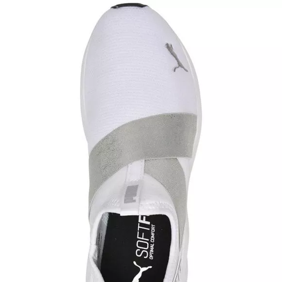 NEW PUMA WOMEN'S Prowl Slip On Athletic shoe size 8 white metallic ...