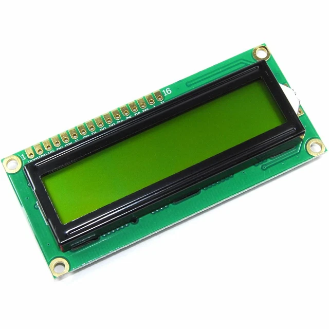 1602A VERT LCD Module HD44780 16x2 Arduino Parallèle Pi Serial I2C Flux ...