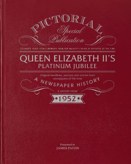 QUEEN ELIZABETH JUBILEE Pictorial Newspaper History Royal Keepsake Gift Book