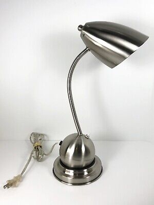 Art Deco Rotating Ball Desk Lamp Chrome Modern Style of Gispen Design Tumbler